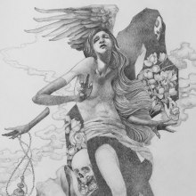 My project for course: Drawing From Imagination with Graphite and Charcoal . Traditional illustration, Fine Arts, Pencil Drawing, Drawing, Artistic Drawing, and Figure Drawing project by Shaun Friend - 10.03.2022
