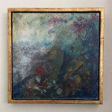 Gilded tray frame for Arietta Chandris wax artwork. Un proyecto de Carpintería de Annika McSeveny (Antika) - 26.08.2021