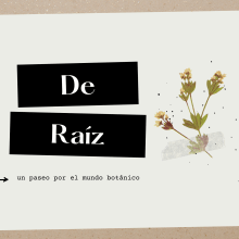 De Raíz. Photograph, Botanical Illustration, Communication, Floral, and Plant Design project by Luciana Speroni - 10.06.2022