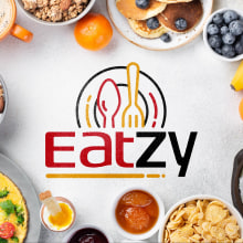 Logotipo | Eatsy. Design, Br, ing, Identit, Graphic Design, and Logo Design project by Laimir Rojas - 07.17.2021