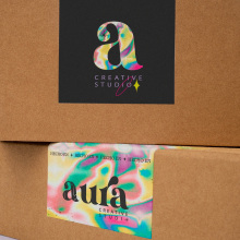 branding e identidad Studio Aura. Br, ing & Identit project by Michelle Moralst - 10.12.2022