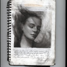 sketchbook page 1 . Desenho a lápis, Desenho de retrato, e Desenho realista projeto de Sim Sim - 19.10.2022