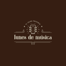 Lunes de Música: Brand Identity. Br, ing, Identit, and Graphic Design project by Max Alfaro - 10.20.2022