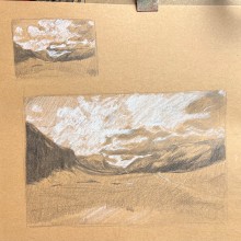 Mi proyecto del curso: Pintura al óleo de paisaje con técnicas al aire libre. Un proyecto de Bellas Artes, Pintura y Pintura al óleo de Roberto Ramudo - 31.10.2022