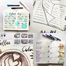 My project for course: Creative Bullet Journaling for Productivity. Traditional illustration, Arts, Crafts, Lettering, DIY, H, Lettering, Management, and Productivit project by Belly Lau - 10.23.2022