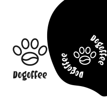 Meu projeto do curso: Branding tipográfico: Dogoffee Café. Br, ing e Identidade, Tipografia, e Design de logotipo projeto de vitormelotto - 25.11.2022
