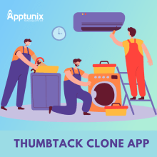 Create A Marketplace App Like Thumbtack With This Clone Of Thumbtack. Un proyecto de Programación, Diseño mobile, Diseño de apps y Desarrollo de apps de Apptunix Pvt Ltd - 28.10.2022