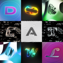 My project for course: Type Design with Procedural Animation Techniques. Design, Animation, Graphic Design, Digital Design, T, pograph, Design, Color Theor, Kinetic T, and pograph project by chezzard - 10.26.2022