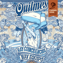 Diseño e ilustración para cerveza Quilmes / Edición mundial Qatar 2022 🍺🇦🇷. Design, Illustration, Advertising, Br, ing, Identit, Character Design, Fine Arts, Graphic Design, Packaging, Creativit, and Drawing project by Emi Renzi - 10.31.2022