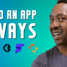5 Ways to Build an App for Free | No Code Tools. Educação, Vídeo, Design de apps, e Desenvolvimento de apps projeto de Doc Williams - 03.11.2022