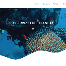 Redesign del sito web di Oceanus . Un proyecto de UX / UI y Diseño Web de Alessia Mintrone - 09.03.2021