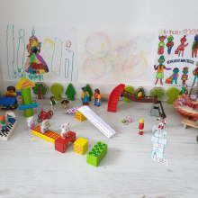 Chouette y a école. Stop Motion project by Perrine Plateau - 04.25.2020