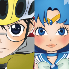 Vector Works 4: Anime / Manga, "Sailor Mercury", "Onoda".. Design, Traditional illustration, Character Design, Graphic Design, and Vector Illustration project by Adrian Heredia Pozo - 11.15.2022