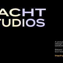 Zacht Studios. Design de apresentação projeto de Zach Grosser - 28.10.2022