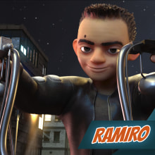 Ramiro, personal project. Un proyecto de Cine, vídeo, televisión, 3D, Animación y Diseño de personajes de Ulises Cervantes - 14.11.2022