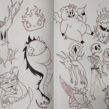 Meu projeto do curso: Caderno de desenho: Crie personagens fantásticos. Character Design, Sketching, Pencil Drawing, Drawing, and Sketchbook project by Matheus Vitor Rodrigues Silverio - 11.21.2022