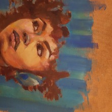 My project for course: Portrait Painting with Oil: Explore Light and Shade. Un proyecto de Bellas Artes, Pintura, Ilustración de retrato y Pintura al óleo de Melanie White - 14.11.2022