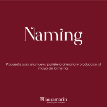 Mi proyecto del curso: Naming: el arte de la creación de nombres para pasteleria coffee. Un proyecto de Publicidad, Br, ing e Identidad, Consultoría creativa, Gestión del diseño y Naming de Laura R. Marin - 18.11.2022