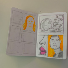 My project for course: Sketchbooking for Beginners: Learn to Draw Your Surroundings. Ilustração, Esboçado, Criatividade, Desenho, e Sketchbook projeto de Dietrich Adonis (Ordoñez) - 21.11.2022