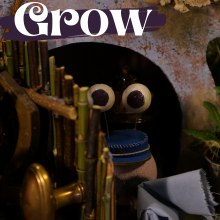 Grow. Animation, Stop Motion, and Character Animation project by Lucie Lemaire - 11.26.2022