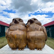 Twin Birds Ein Projekt aus dem Bereich Installation, H, werk und Skulptur von Laurence Vallières - 28.11.2022