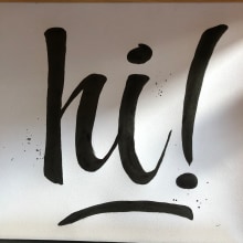 Il mio progetto del corso: Sign painting con hand lettering. Un proyecto de Tipografía, Lettering, Señalética y Brush Painting de Francesco Dellea - 28.10.2022