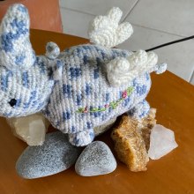 Mi proyecto del curso: Diseño y creación de amigurumis. Un proyecto de Artesanía, Diseño de juguetes, Tejido, DIY, Crochet, Amigurumi y Diseño textil de Miriam de Los Ángeles Morales Acuña - 03.12.2022
