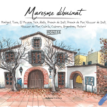 Maresme dibuixat. Un proyecto de Ilustración tradicional, Pintura y Arte urbano de Montse Sanchiz Bosch - 23.04.2019