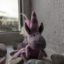 Felted Hippocorn. Arts, and Crafts project by Maddy Edgington - 12.06.2022