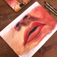 Mi proyecto del curso: Pintura de ojos al óleo: el alma del retrato. Un progetto di Pittura, Ritratto illustrato e Pittura ad olio di brenstricker - 06.12.2022