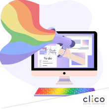 Clico Digital Marketing. Un projet de Publicité , et Marketing de Clico mkt - 07.12.2022