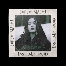 CD Cover "lost and found" by Jorja Smith. Design, Art Direction, Graphic Design, and Street Art project by Sandra Palomares - 12.12.2022