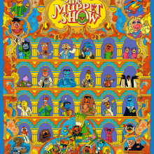 MUPPET SHOW POSTER. Traditional illustration project by Raul Urias - 12.13.2022