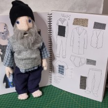 Stopmotion Portfolio. Film, Video, TV, Animation, Character Design, Costume Design, Fashion, Set Design, Film, Stop Motion, Character Animation, Pattern Design, Stor, telling, and Sewing project by linda_niksic - 12.14.2022