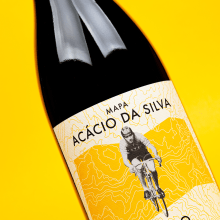 Label for Acácio da Silva. Br, ing, Identit, Graphic Design, and Packaging project by David Matos - 12.17.2022