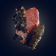 STEAK OF MINE. 3D, 3D Modeling, 3D Design, and Digital Product Design project by Sergio López - 12.21.2022