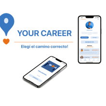 Diseño de app - YOUR CAREER. UX / UI projeto de Francisco Mañá Balbastro - 31.07.2022