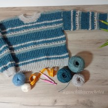 Mi proyecto del curso: Prendas a crochet llenas de color y textura. Un proyecto de Moda, Diseño de moda, Tejido, Crochet y Diseño textil de laury-86 - 29.12.2022