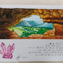 My project for course: Watercolor Travel Journal. Un proyecto de Ilustración tradicional, Pintura a la acuarela, Ilustración arquitectónica y Sketchbook de Odeya Ram - 30.12.2022