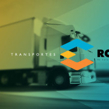 Diseño de Imagen Corporativa Transportes Ronela. Un proyecto de Diseño y Diseño gráfico de Jorge Olivares - 02.01.2023