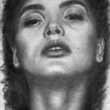 My project in Artistic Charcoal Portraiture: Creating Atmosphere course. Traditional illustration, Arts, Crafts, Fine Arts, Drawing, Portrait Illustration, Portrait Drawing, Realistic Drawing, and Artistic Drawing project by Mitch Brown - 06.07.2021