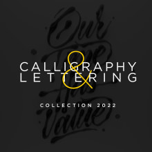 Caligrafía & Lettering 2022. Lettering, Lettering digital, e Lettering 3D projeto de Daniel Hosoya - 03.01.2023