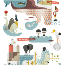 Pedrenland island. Un proyecto de Ilustración y Animación de Anna Pedren - 17.01.2023