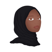Woman in hijab  Ein Projekt aus dem Bereich Digitale Illustration von mariarciszewska - 21.01.2023