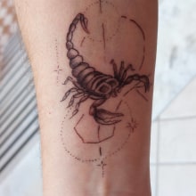 Mi proyecto del curso: Tatuaje para principiantes. Un progetto di Creatività e Design di tatuaggi di Dania Jimenez - 23.01.2023