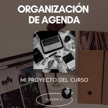 Mi proyecto del curso: Organización de agenda. Creative Consulting, Design Management, Marketing, Management, and Productivit project by Claudia Cornejo Neyra - 01.25.2023