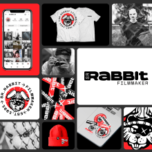 Identidad Visual Sr.Rabbit. Un proyecto de Diseño de logotipos e Ilustración digital de Pablo Sartal - 29.01.2023