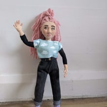 My project for course: Introduction to Puppet Making for Stop Motion. Arts, Crafts, Stop Motion, Art To, and s project by Willow - 02.02.2023