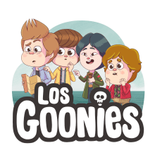 Los Goonies. Un proyecto de Ilustración tradicional y Diseño de personajes de Marta García Pérez - 02.02.2022