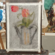 Pastel - Estudio bodegón. Pintura, Esboçado, e Desenho projeto de Martina Díaz Vilar - 17.02.2023